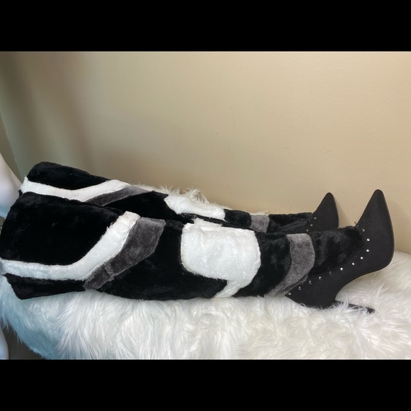 Unique Fur Winter Over the Knee Boots - Picture 3 of 16